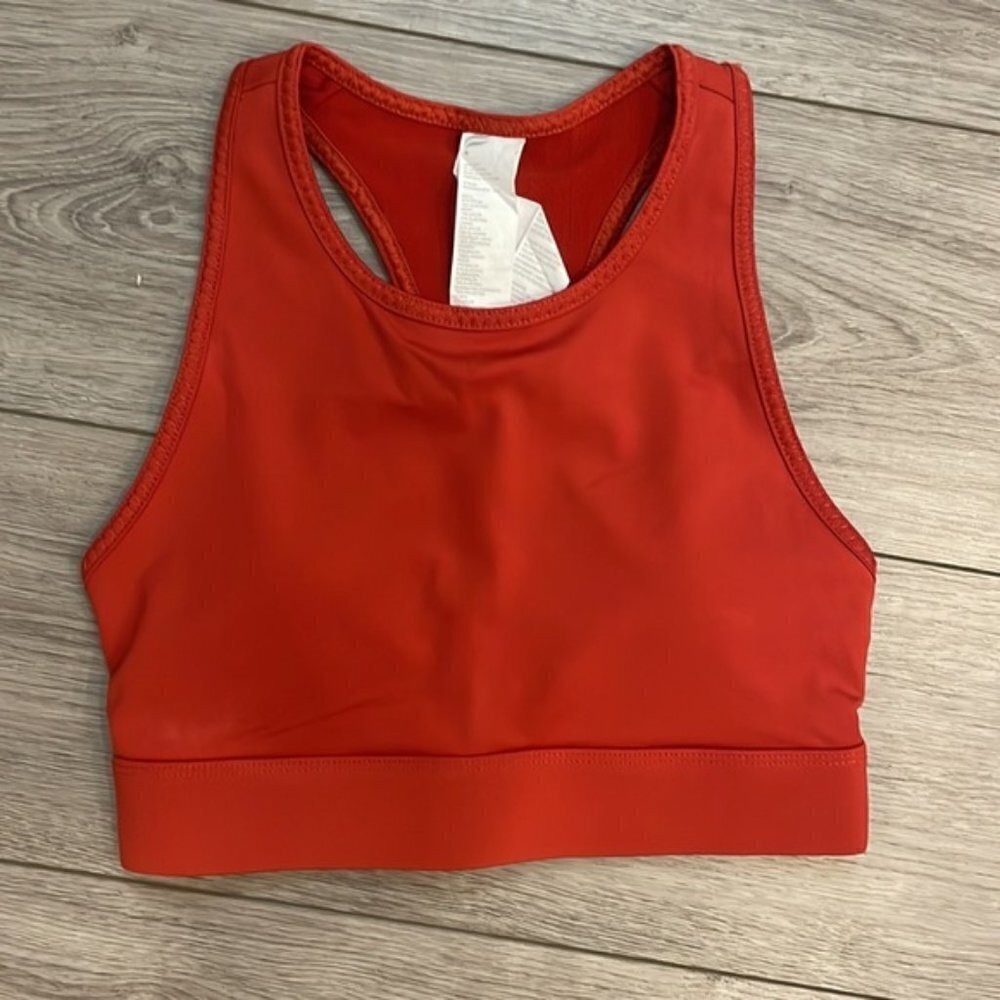 EC Trinity High Impact Sports Bra - Lava Red - Size XS